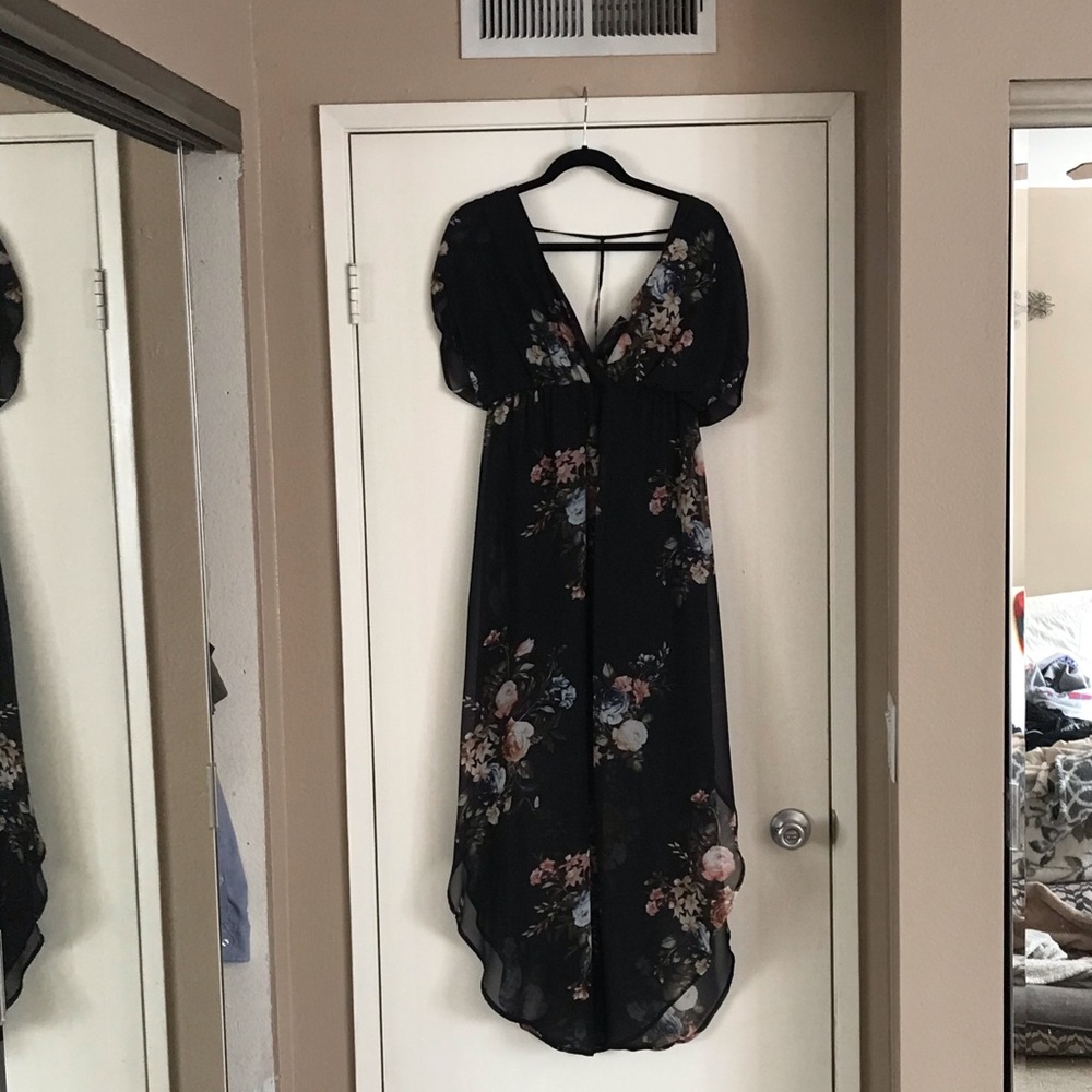 Floral sundress.